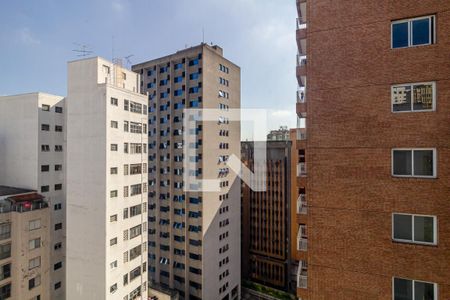 Vista do Studio de kitnet/studio para alugar com 1 quarto, 38m² em Santa Cecília, São Paulo