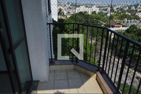 Varanda da Sala de apartamento à venda com 3 quartos, 87m² em Pechincha, Rio de Janeiro