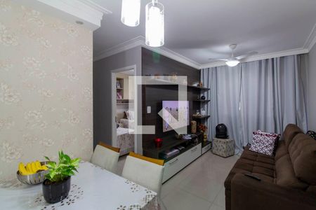 Sala  de apartamento à venda com 2 quartos, 49m² em Jardim Santo Onofre, São Paulo