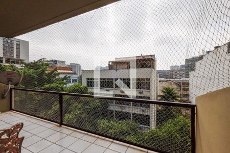 Varanda da Sala de apartamento para alugar com 3 quartos, 120m² em Tijuca, Rio de Janeiro