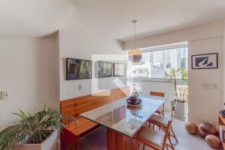 Sala de Jantar de apartamento à venda com 2 quartos, 128m² em Botafogo, Rio de Janeiro