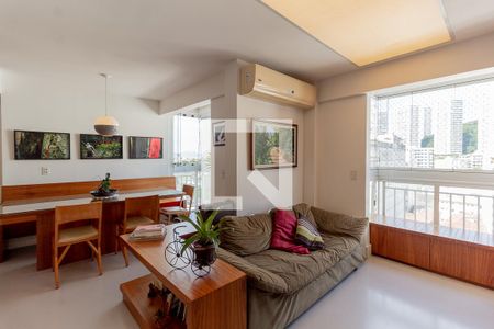 Sala de Estar de apartamento à venda com 2 quartos, 128m² em Botafogo, Rio de Janeiro