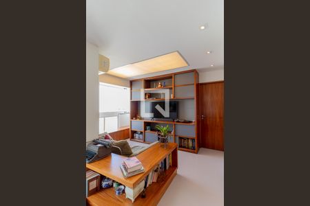 Sala de Estar de apartamento à venda com 2 quartos, 128m² em Botafogo, Rio de Janeiro
