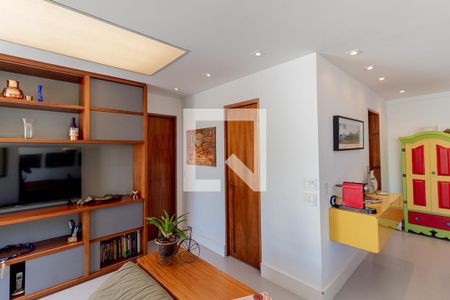 Sala de Estar de apartamento à venda com 2 quartos, 128m² em Botafogo, Rio de Janeiro