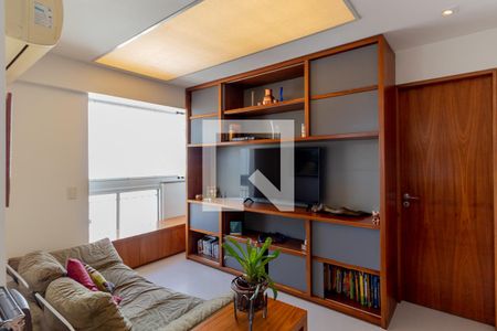 Sala de Estar de apartamento à venda com 2 quartos, 128m² em Botafogo, Rio de Janeiro
