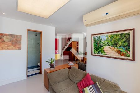 Sala de Estar de apartamento à venda com 2 quartos, 128m² em Botafogo, Rio de Janeiro