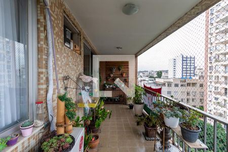 Varanda da Sala de apartamento à venda com 4 quartos, 240m² em Tijuca, Rio de Janeiro