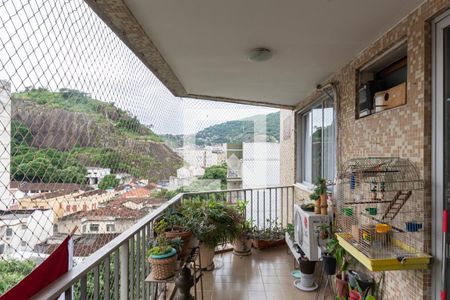 Varanda da Sala de apartamento à venda com 4 quartos, 240m² em Tijuca, Rio de Janeiro