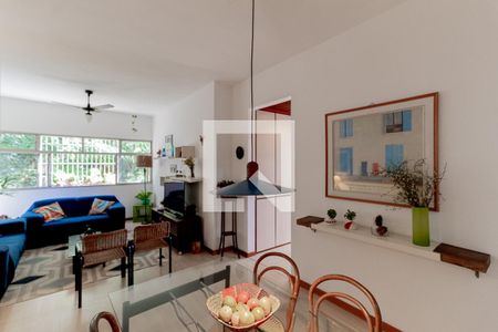 Sala de Jantar de apartamento para alugar com 3 quartos, 99m² em Humaitá, Rio de Janeiro
