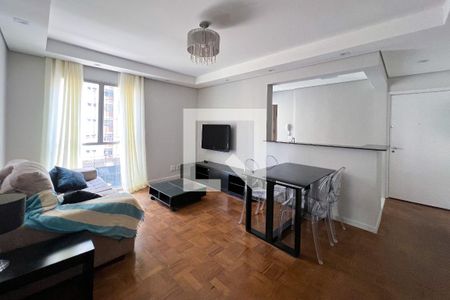 Apartamento para alugar com 72m², 2 quartos e 1 vagaSala