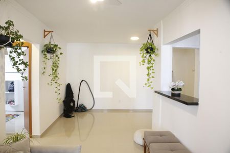 sala de apartamento para alugar com 2 quartos, 76m² em Boqueirão, Praia Grande