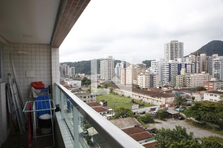 sala/varanda de apartamento para alugar com 2 quartos, 76m² em Boqueirão, Praia Grande