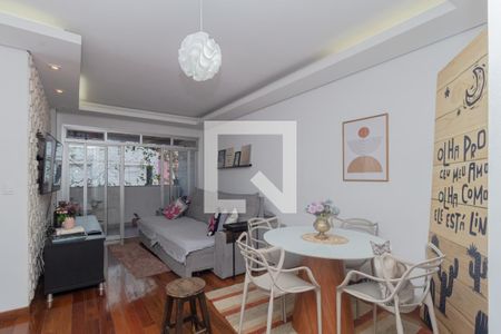 Sala de apartamento à venda com 3 quartos, 100m² em Ipiranga, Belo Horizonte