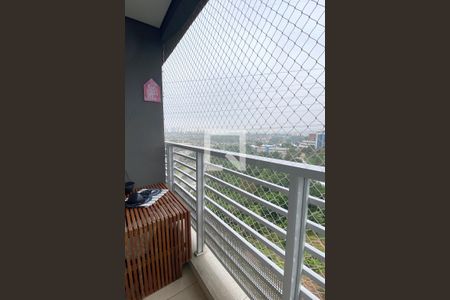 Varanda da Sala de apartamento para alugar com 2 quartos, 48m² em Tamboré, Santana de Parnaíba