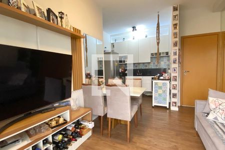 Sala de apartamento para alugar com 2 quartos, 48m² em Tamboré, Santana de Parnaíba