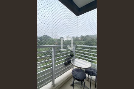 Varanda da Sala de apartamento para alugar com 2 quartos, 48m² em Tamboré, Santana de Parnaíba