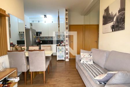 Sala de apartamento para alugar com 2 quartos, 48m² em Tamboré, Santana de Parnaíba