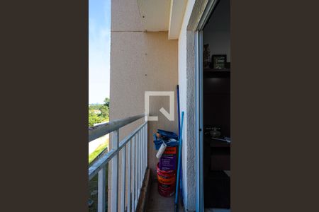 Sala - varanda de apartamento para alugar com 2 quartos, 47m² em Jardim Ísis, Cotia