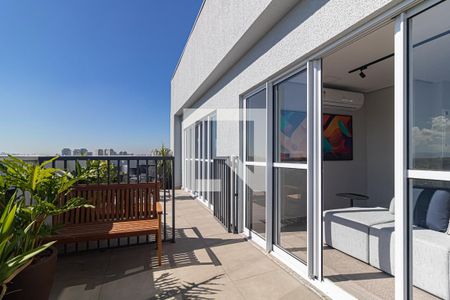 Apartamento para alugar com 28m², 1 quarto e sem vagaSalão de Festas