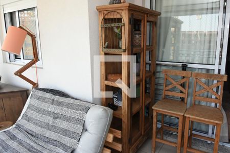 Varanda da Sala de apartamento à venda com 2 quartos, 65m² em Jardim Marajoara, São Paulo