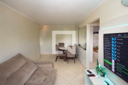 Sala de apartamento à venda com 2 quartos, 53m² em Conjunto Residencial Sitio Oratorio, São Paulo