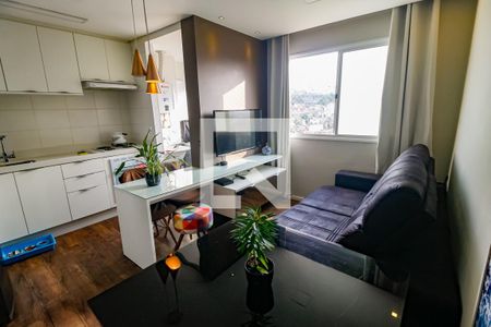 Sala de apartamento à venda com 2 quartos, 46m² em Jardim Novo Taboão, São Paulo