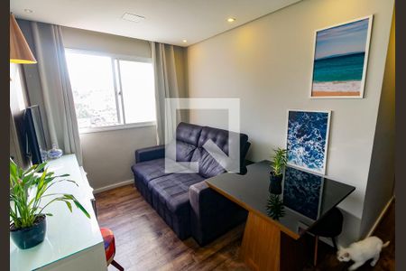 Sala de apartamento à venda com 2 quartos, 47m² em Jardim Novo Taboão, São Paulo