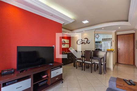 Sala de apartamento à venda com 2 quartos, 62m² em Vila Pires, Santo André