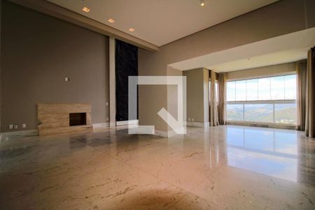 Sala de apartamento à venda com 3 quartos, 200m² em Vila Castela, Nova Lima