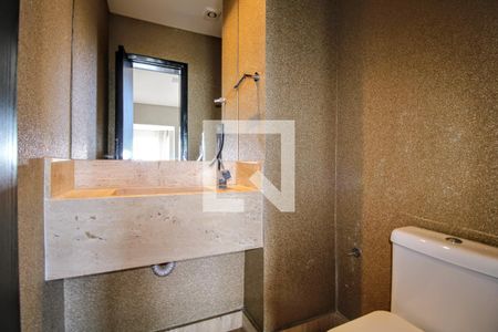 Banheiro da Suíte 1 de apartamento à venda com 3 quartos, 200m² em Vila Castela, Nova Lima