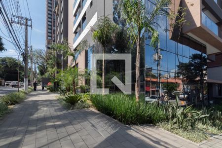 Studio para alugar com 26m², 1 quarto e sem vaga Studio para alugar com 26m², 1 quarto e sem vagaFachada