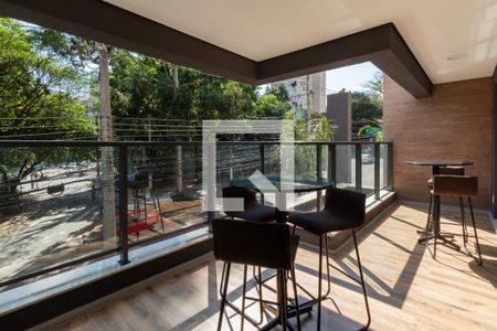 Studio para alugar com 26m², 1 quarto e sem vaga Studio para alugar com 26m², 1 quarto e sem vagaVaranda