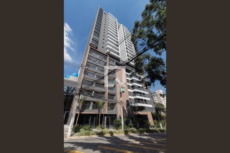 Studio para alugar com 26m², 1 quarto e sem vaga Studio para alugar com 26m², 1 quarto e sem vagaFachada