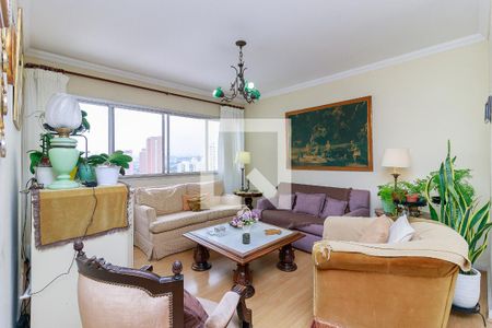 Sala de apartamento à venda com 3 quartos, 180m² em Campo Belo, São Paulo