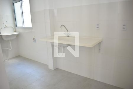 Apartamento para alugar com 41m², 2 quartos e 1 vagaCozinha e Área de Serviço