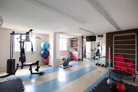 Apartamento para alugar com 53m², 2 quartos e 1 vaga Apartamento para alugar com 53m², 2 quartos e 1 vagaÁrea comum - Academia