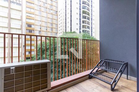 Studio Sacada de apartamento à venda com 1 quarto, 25m² em Perdizes, São Paulo
