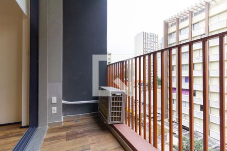 Studio Sacada de apartamento à venda com 1 quarto, 25m² em Perdizes, São Paulo