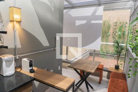 Studio à venda com 43m², 1 quarto e sem vagaCozinha