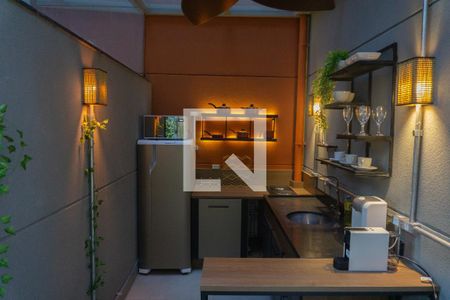 Studio à venda com 43m², 1 quarto e sem vagaCozinha