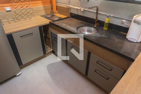 Studio à venda com 43m², 1 quarto e sem vagaCozinha