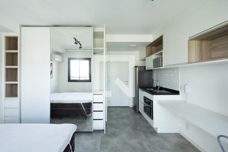 Studio de kitnet/studio para alugar com 1 quarto, 27m² em Indianópolis, São Paulo
