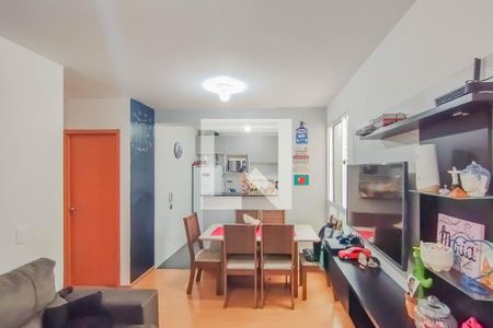 Sala de apartamento para alugar com 2 quartos, 40m² em Santo André, São Leopoldo