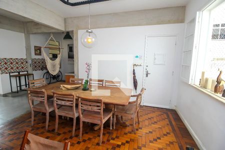 Sala de Jantar de apartamento à venda com 3 quartos, 142m² em Laranjeiras, Rio de Janeiro