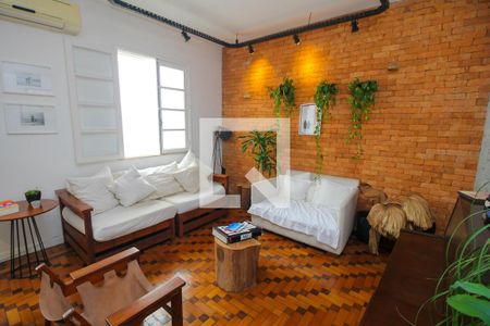 Sala de Estar de apartamento à venda com 3 quartos, 142m² em Laranjeiras, Rio de Janeiro