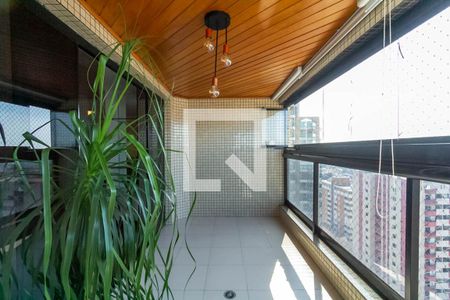 Varanda da Sala de apartamento à venda com 4 quartos, 220m² em Jardim do Mar, São Bernardo do Campo