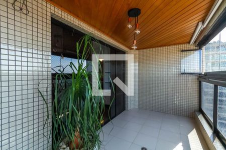 Varanda da Sala de apartamento à venda com 4 quartos, 220m² em Jardim do Mar, São Bernardo do Campo