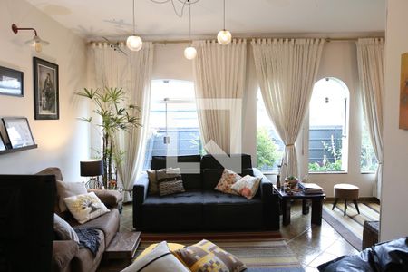 Sala de casa à venda com 3 quartos, 272m² em Santa Maria, Santo André