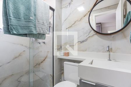 Banheiro 1 de apartamento à venda com 2 quartos, 54m² em Vila Osasco, Osasco
