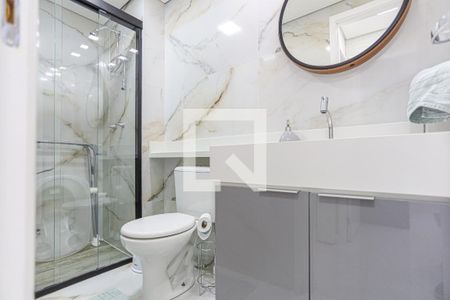 Banheiro 2 de apartamento à venda com 2 quartos, 54m² em Vila Osasco, Osasco